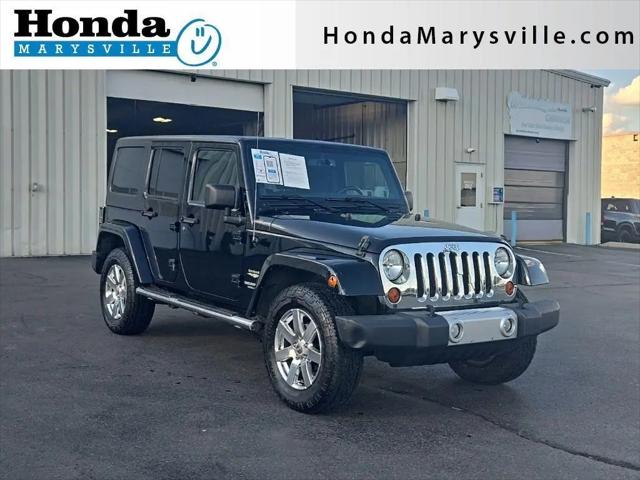 2013 Jeep Wrangler Unlimited Sahara for sale in Marysville, OH