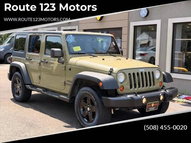 2013 Jeep Wrangler Unlimited Sport for sale in Norton, MA