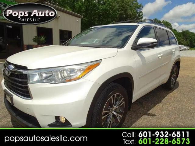 2016 Toyota Highlander XLE V6 for sale in Florence, MS