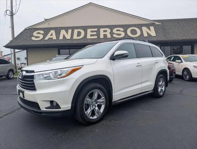 2015 Toyota Highlander Limited V6 for sale in Auburn, IN