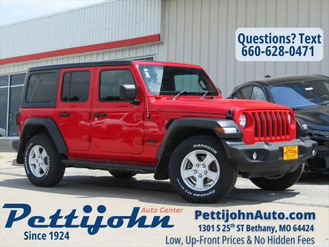 2022 Jeep Wrangler Unlimited Sport RHD 4x4 for sale in Bethany, MO