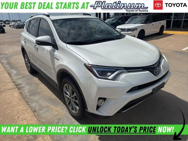 2017 Toyota RAV4 Hybrid Limited for sale in Denison, TX