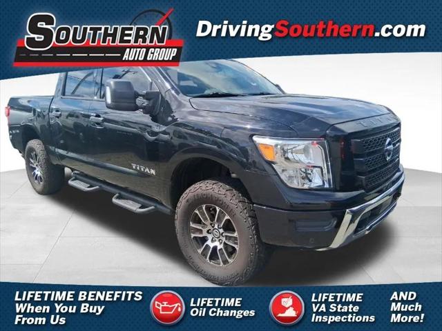 2022 Nissan Titan Crew Cab SV 4x4 for sale in Chesapeake, VA