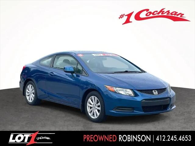 2012 Honda Civic EX for sale in Pittsburgh, PA