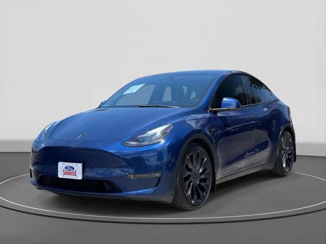 2022 Tesla Model Y Performance Dual Motor All-Wheel Drive for sale in Fontana, CA