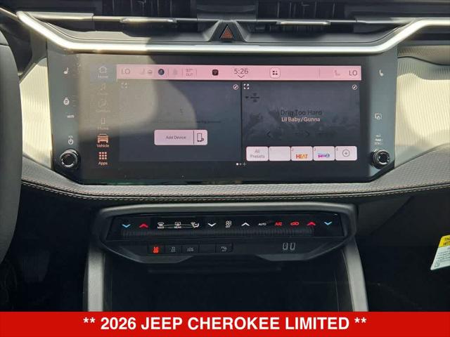 2026 Jeep Cherokee Limited 4x4