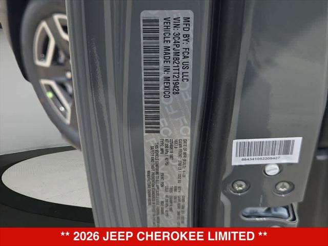 2026 Jeep Cherokee Limited 4x4
