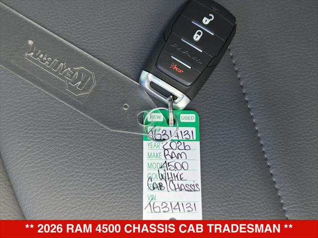 2026 Ram 4500 Chassis Tradesman/Big Horn