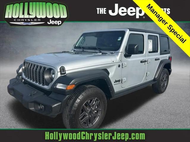 2024 Jeep Wrangler 4-Door Sport S 4x4 for sale in Hollywood, FL