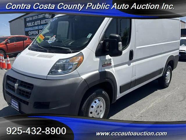 2018 Ram ProMaster Cargo Van Low Roof 136" WB for sale in Pittsburg, CA