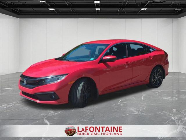 2020 Honda Civic Sport for sale in Highland, MI