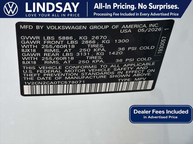 2026 Volkswagen Atlas Peak Edition