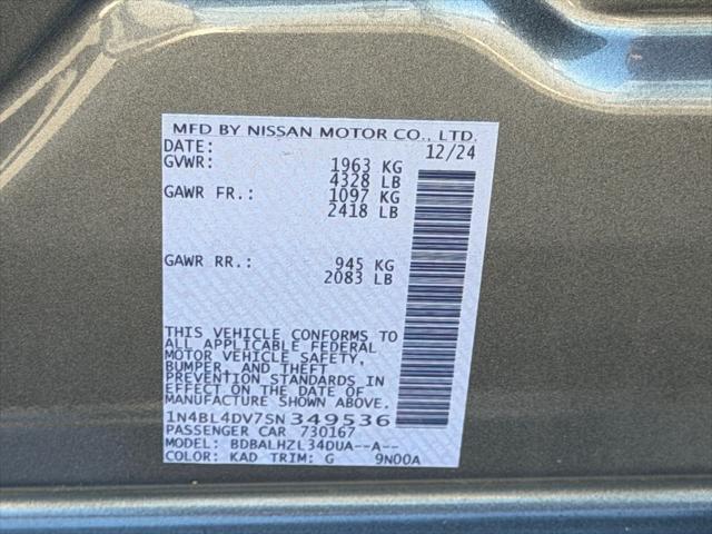 2025 Nissan Altima SV FWD