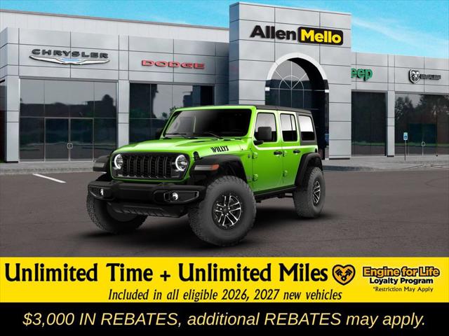 2026 Jeep Wrangler WRANGLER 4-DOOR WILLYS