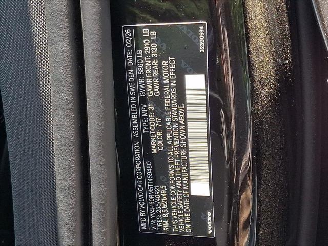 2026 Volvo XC60 Plug-In Hybrid Ultra, T8 AWD Electric/Gasoline, Dark