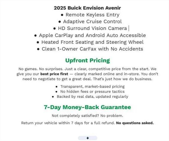 2025 Buick Envision Avenir AWD for sale in Appleton, WI