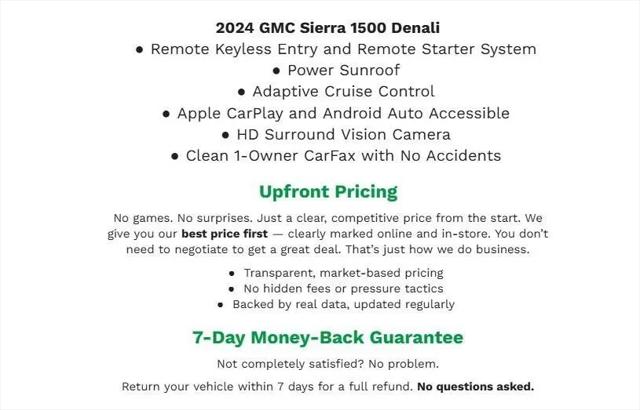 2024 GMC Sierra 1500 4WD Crew Cab Short Box Denali for sale in Appleton, WI