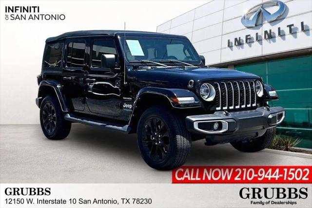 2021 Jeep Wrangler 4xe Unlimited Sahara 4x4 for sale in San Antonio, TX