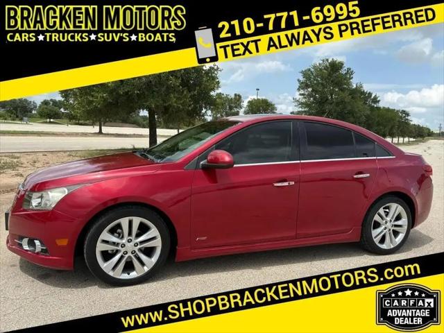2012 Chevrolet Cruze LTZ for sale in San Antonio, TX