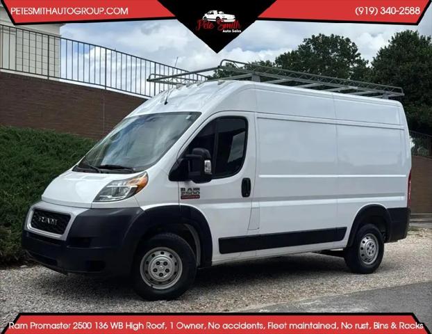 2021 Ram ProMaster 2500 Cargo Van High Roof 136" WB for sale in Louisburg, NC