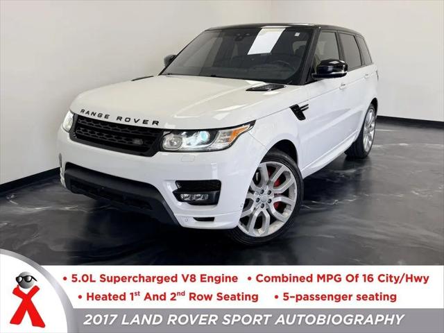 2017 Land Rover Range Rover Sport 5.0L V8 Supercharged Autobiography for sale in Jackson, MI
