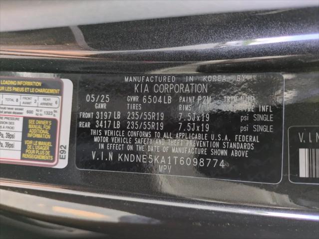 2026 Kia Carnival MPV SX