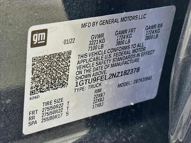 2022 GMC Sierra 1500 Limited 4WD Crew Cab Short Box Denali