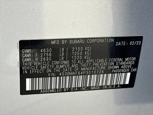 2023 Subaru Legacy Premium