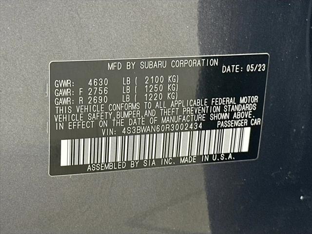 2024 Subaru Legacy Limited