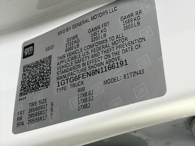 2022 GMC Canyon 4WD Crew Cab Short Box AT4 - Cloth