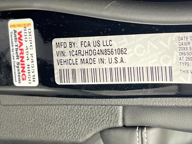 2022 Jeep Grand Cherokee Overland 4x4