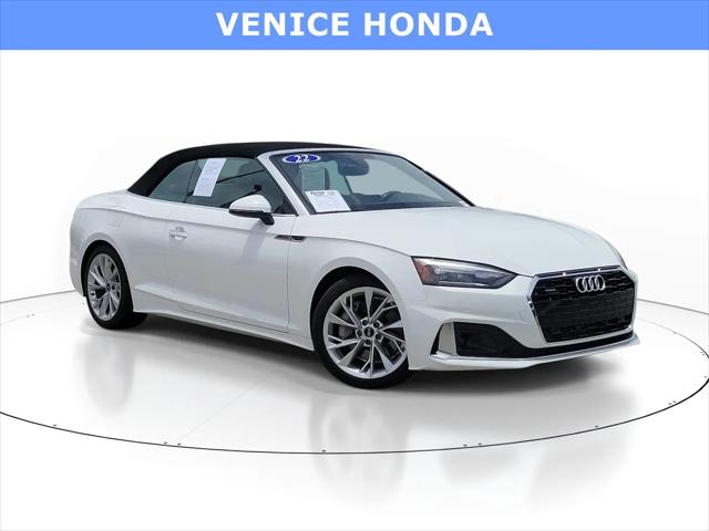 2022 Audi A5 Cabriolet Premium 45 TFSI quattro S tronic for sale in Venice, FL