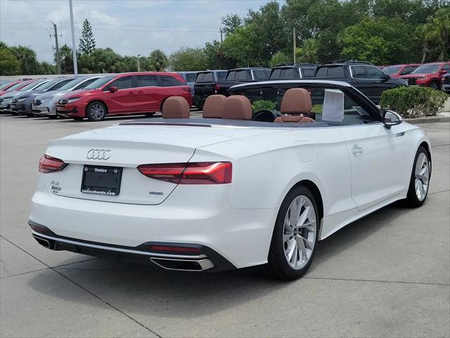 2022 Audi A5 Cabriolet Premium 45 TFSI quattro S tronic