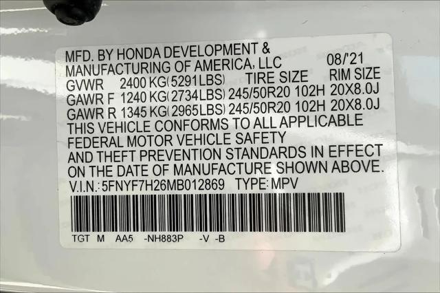 2021 Honda Passport 2WD Sport