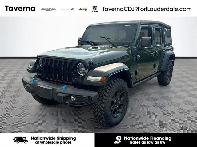 2023 Jeep Wrangler 4xe 4x4 for sale in Pompano Beach, FL