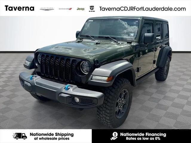 2023 Jeep Wrangler 4xe 4x4 for sale in Pompano Beach, FL