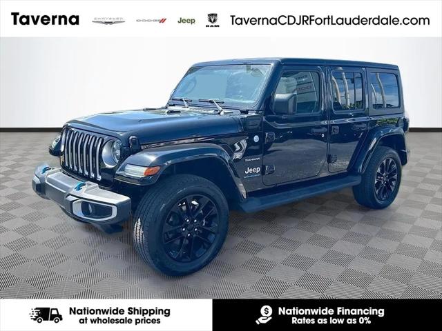 2023 Jeep Wrangler 4xe Sahara 4x4 for sale in Pompano Beach, FL