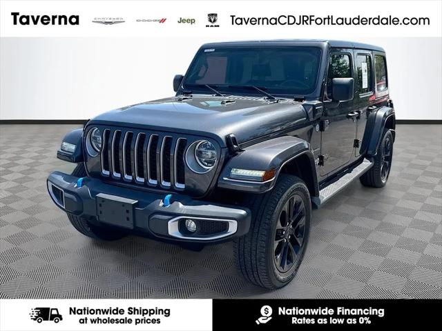 2022 Jeep Wrangler 4xe Unlimited Sahara 4x4 for sale in Pompano Beach, FL