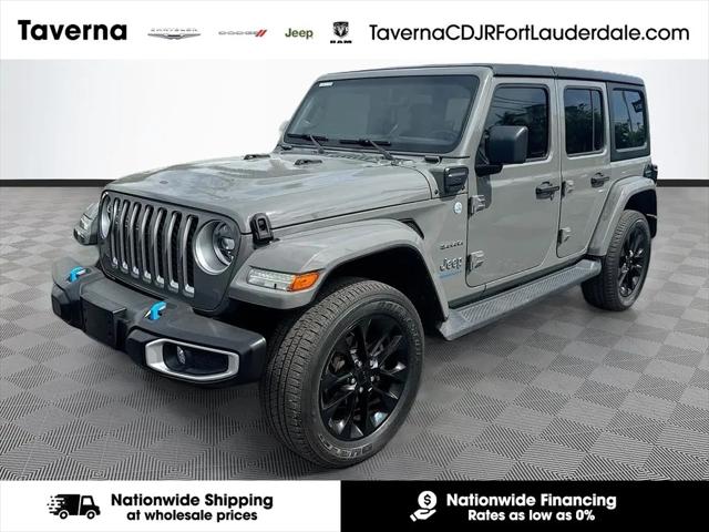 2023 Jeep Wrangler 4xe Sahara 4x4 for sale in Pompano Beach, FL