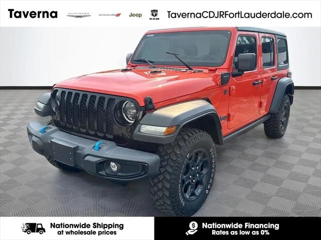 2023 Jeep Wrangler 4xe 4x4 for sale in Pompano Beach, FL