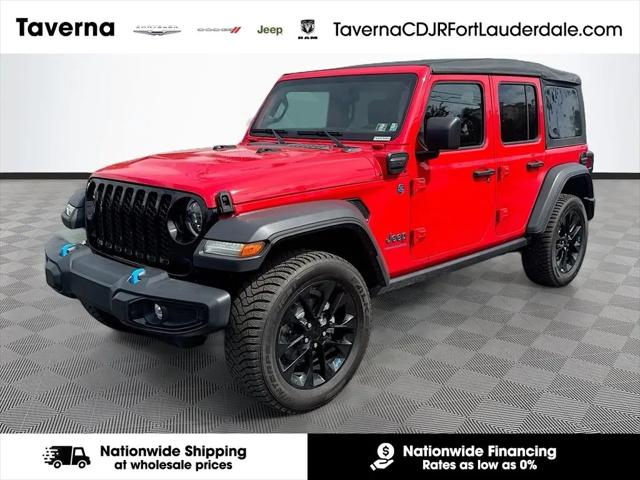 2023 Jeep Wrangler 4xe 4x4 for sale in Pompano Beach, FL