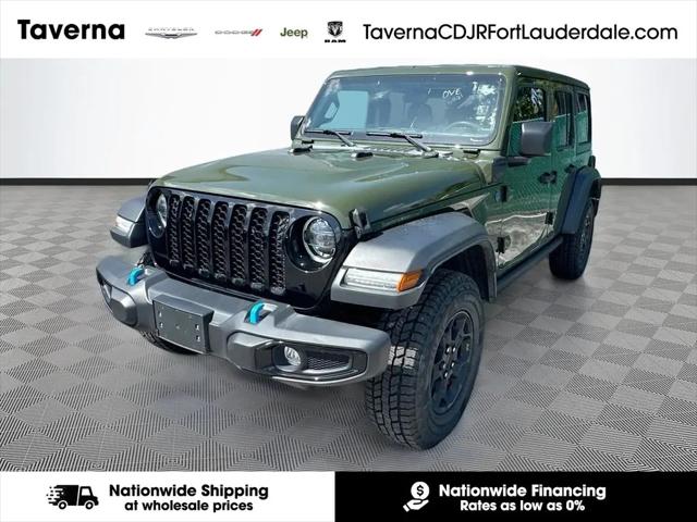 2023 Jeep Wrangler 4xe 4x4 for sale in Pompano Beach, FL