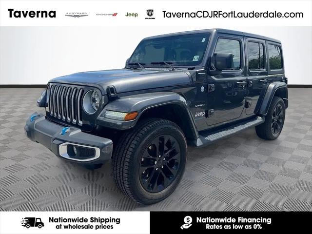 2023 Jeep Wrangler 4xe Sahara 4x4 for sale in Pompano Beach, FL