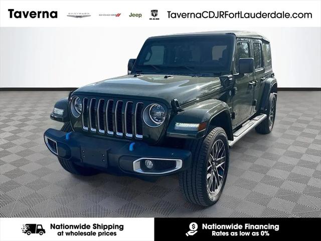 2023 Jeep Wrangler 4xe Sahara 4x4 for sale in Pompano Beach, FL