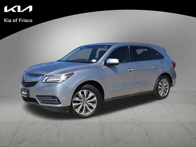 2016 Acura MDX Technology & AcuraWatch Plus Packages for sale in Frisco, TX
