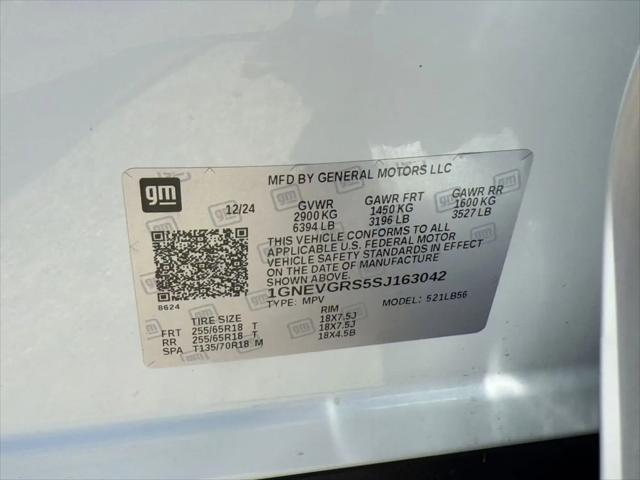 2025 Chevrolet Traverse AWD LT