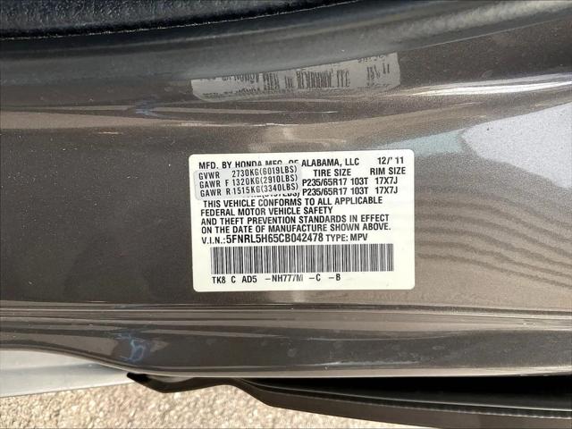 2012 Honda Odyssey EX-L