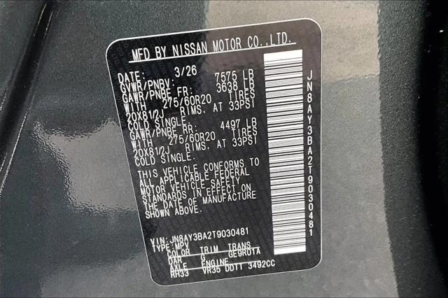 2026 Nissan Armada SL