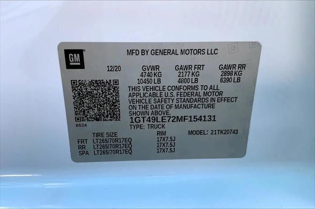 2021 GMC Sierra 2500HD 4WD Crew Cab Standard Bed