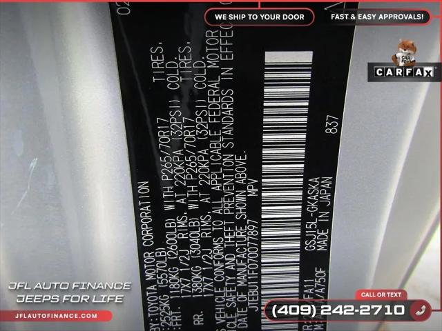 2007 Toyota FJ Cruiser Base